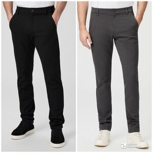 2 Two PAIGE Pants Mens 36x29 Stafford Transcend Knit Modern Trousers